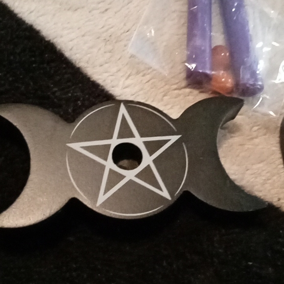 Wiccan candle holders. Planchette left only! - Picture 2 of 4